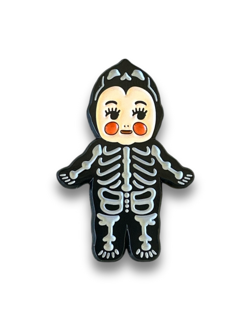 Bones Enamel Pin