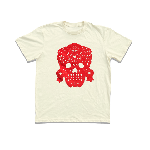 Día De Los Muertos Unisex Tee - Cream