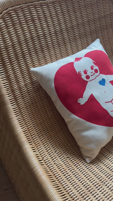 Heart Things Pillow Square