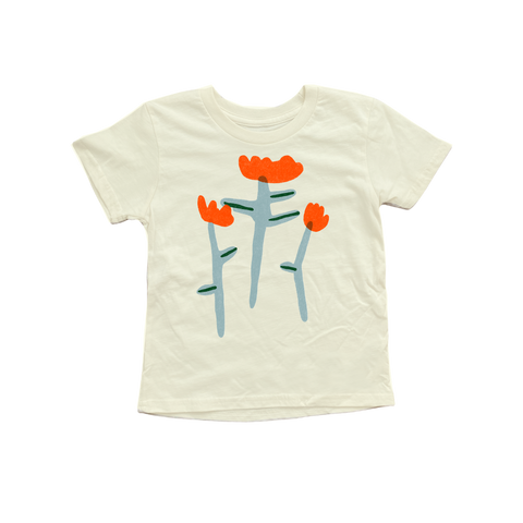 Tulip Youth Unisex Tee Cream (8362160029917)